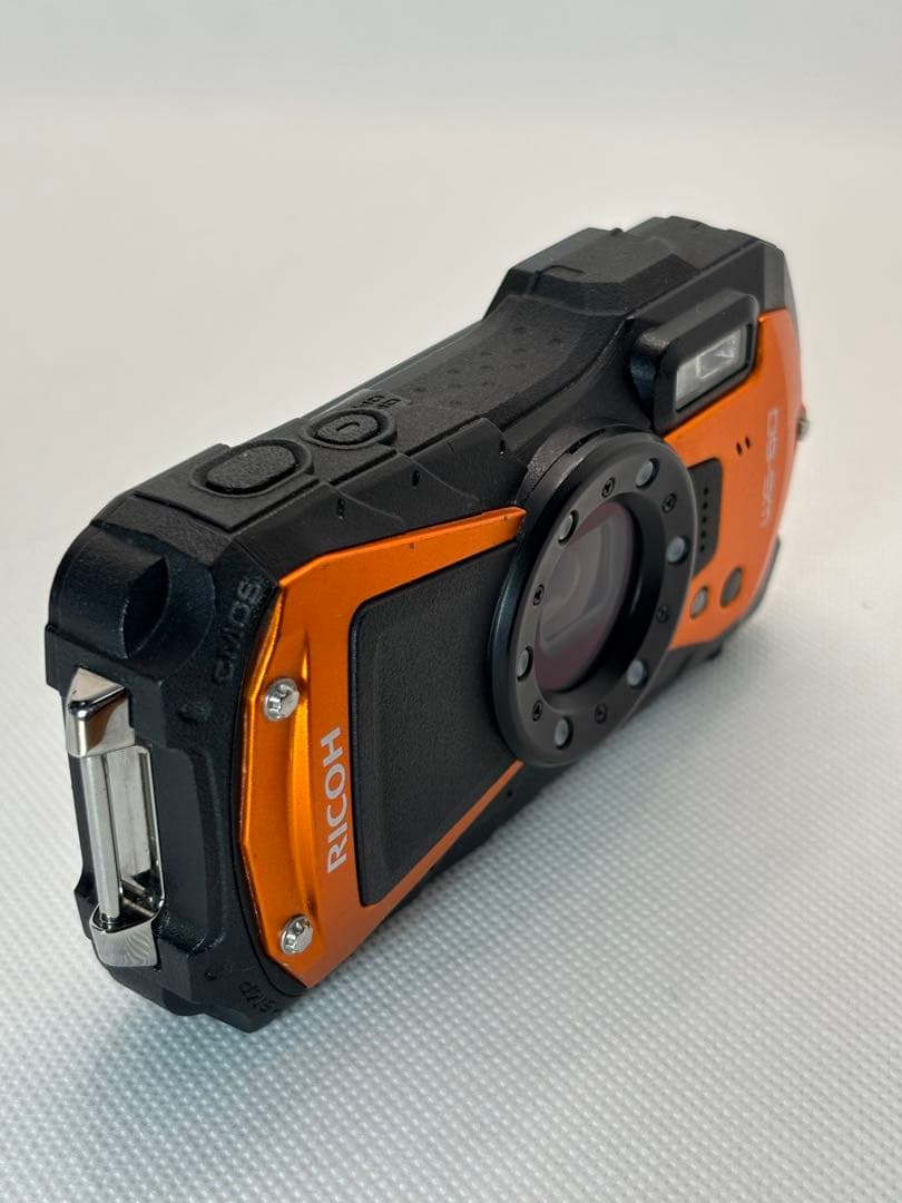 RICOH リコー WG-80 オレンジ★新品プロテクタージャケット付き★