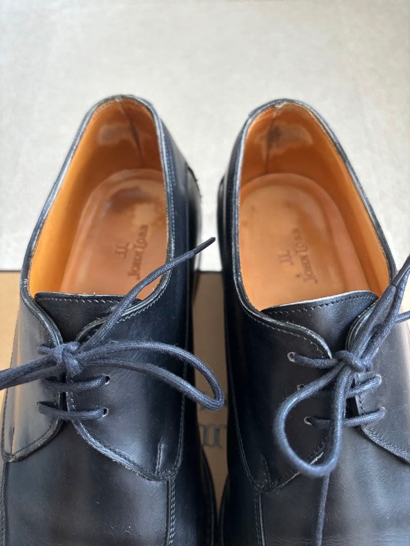 【シバスカ】【JOHN LOBB】ジョンロブ Uチップ 黒