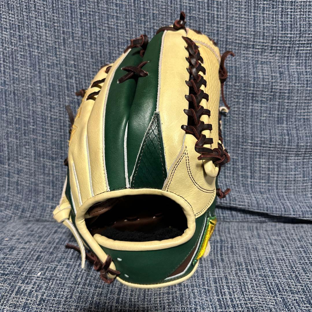 値下不可【中古】デルタ 一般軟式 内野グローブ DIF-2 薬指リング