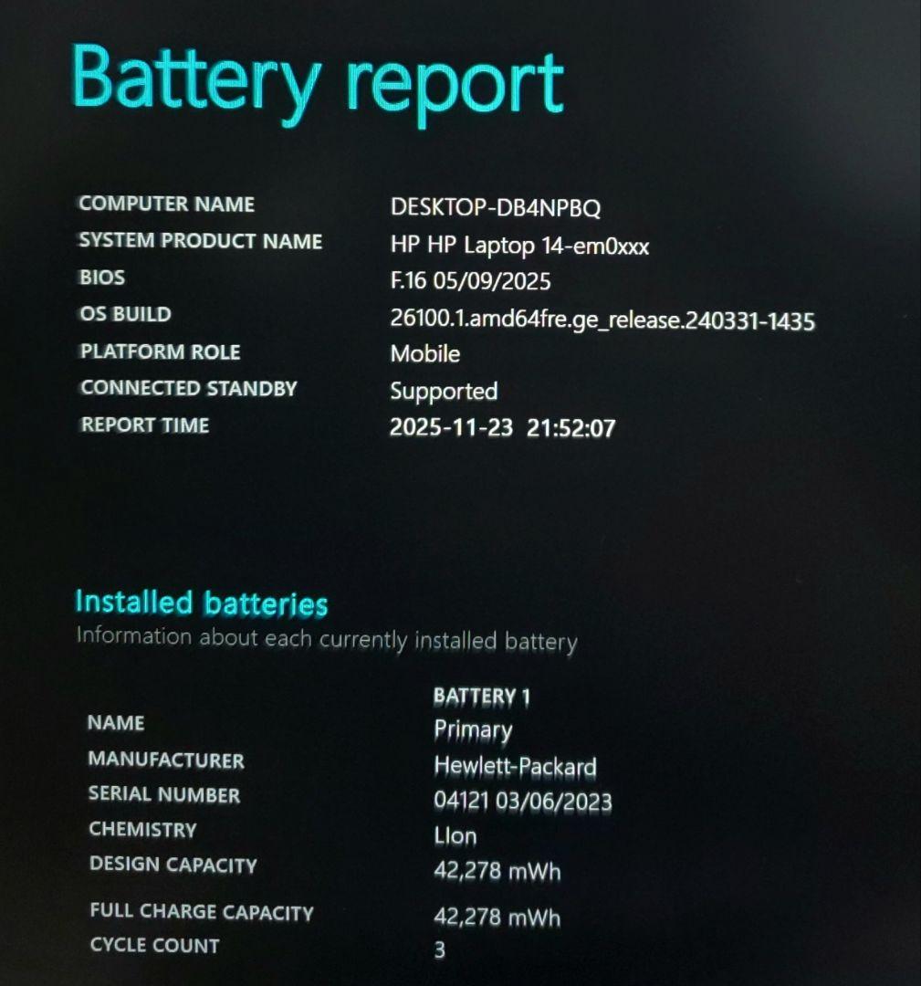 HP Laptop 14 Ryzen5 7530U 16GB 512GB 美品