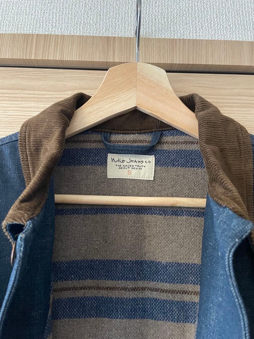 【ほぼ未使用】ヌーディージーンズ Barney Horse Lining