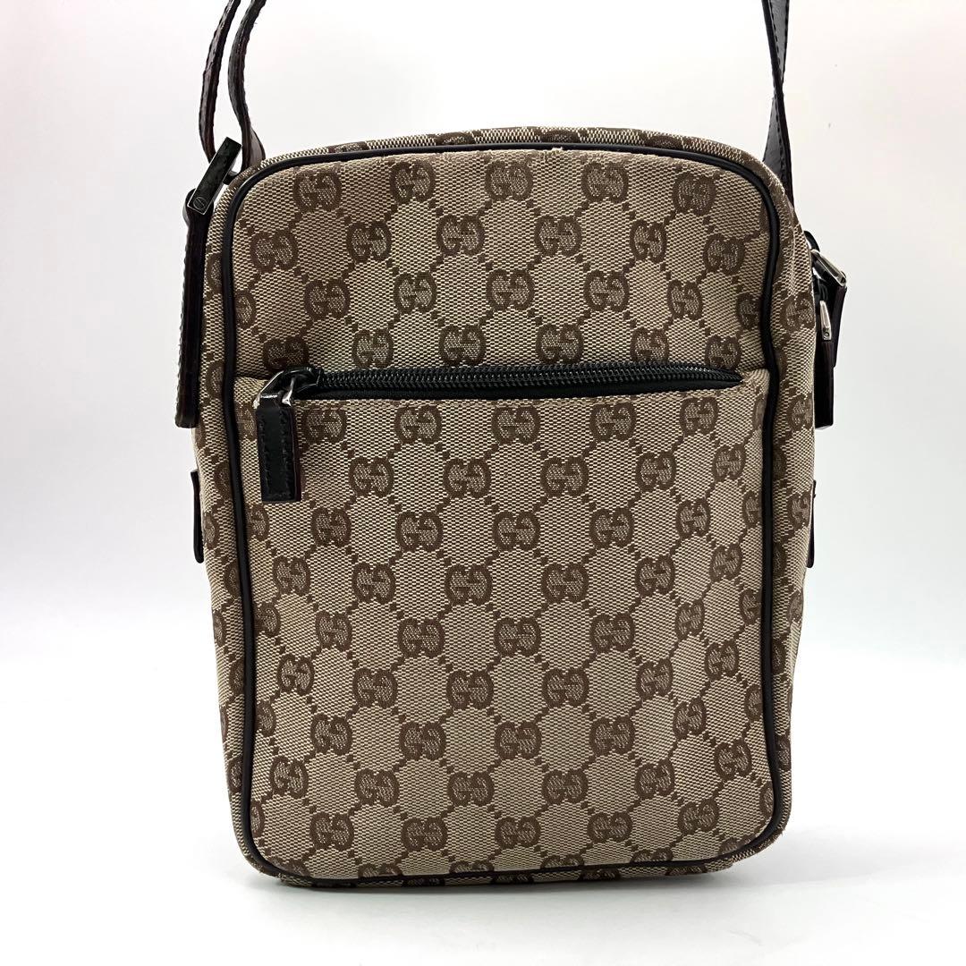 グッチ 3275 GGキャンバス ショルダーバッグ ポシェット