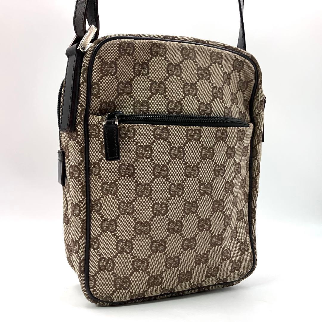 グッチ 3275 GGキャンバス ショルダーバッグ ポシェット