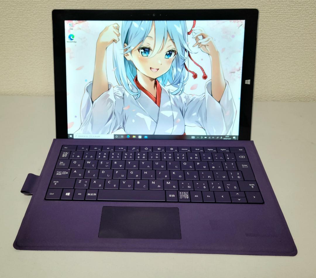 美品　Surface Pro 3 128GB タブレット　タイプカバー付属
