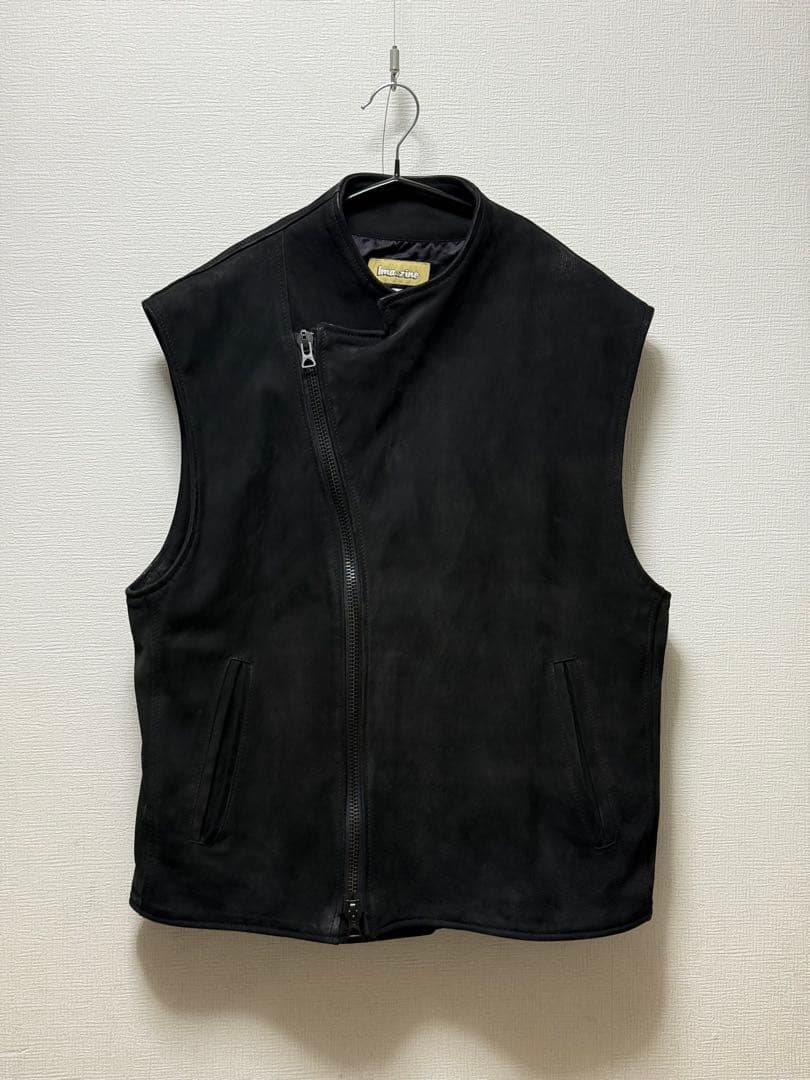 ブルーナボイン　imazine 別注　アランゴートベスト