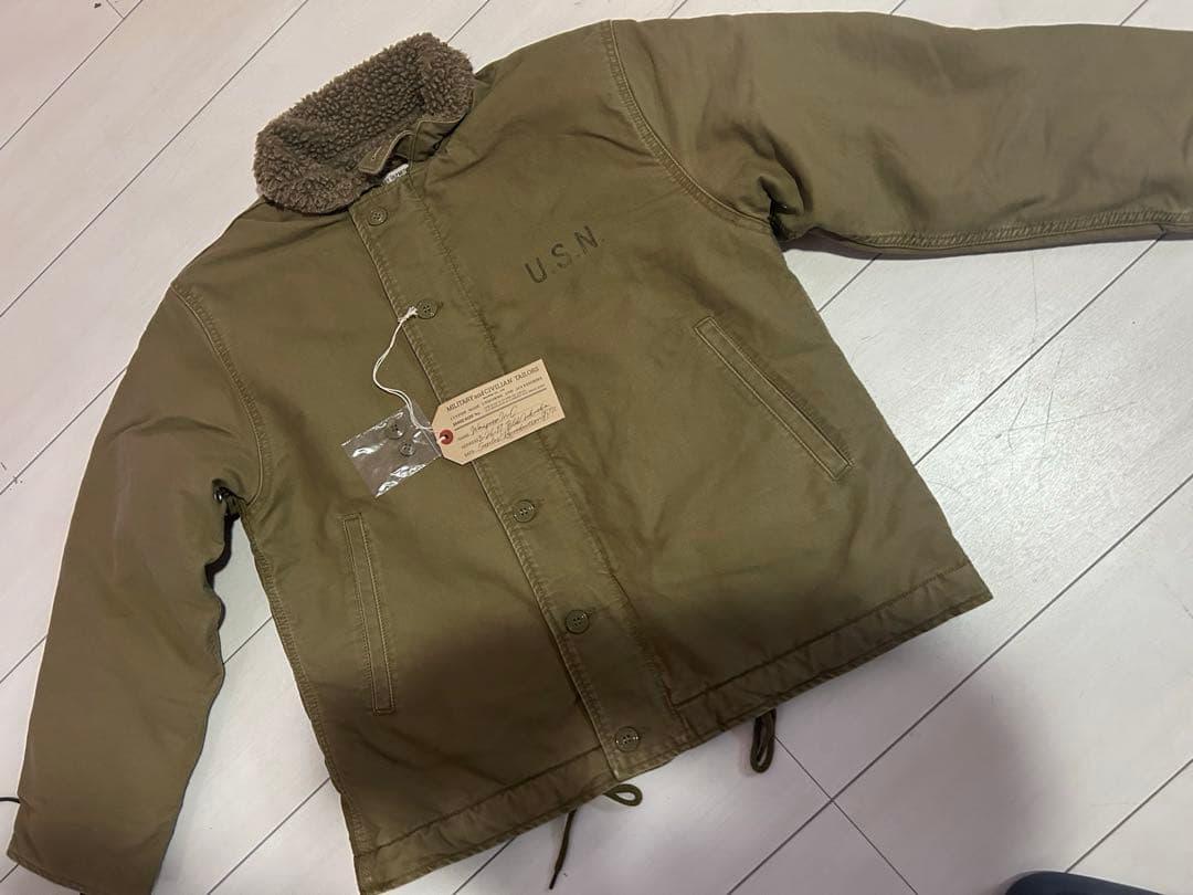 未使用　WIPER N-1 デッキジャケット ステンシル ワイパー42 N1