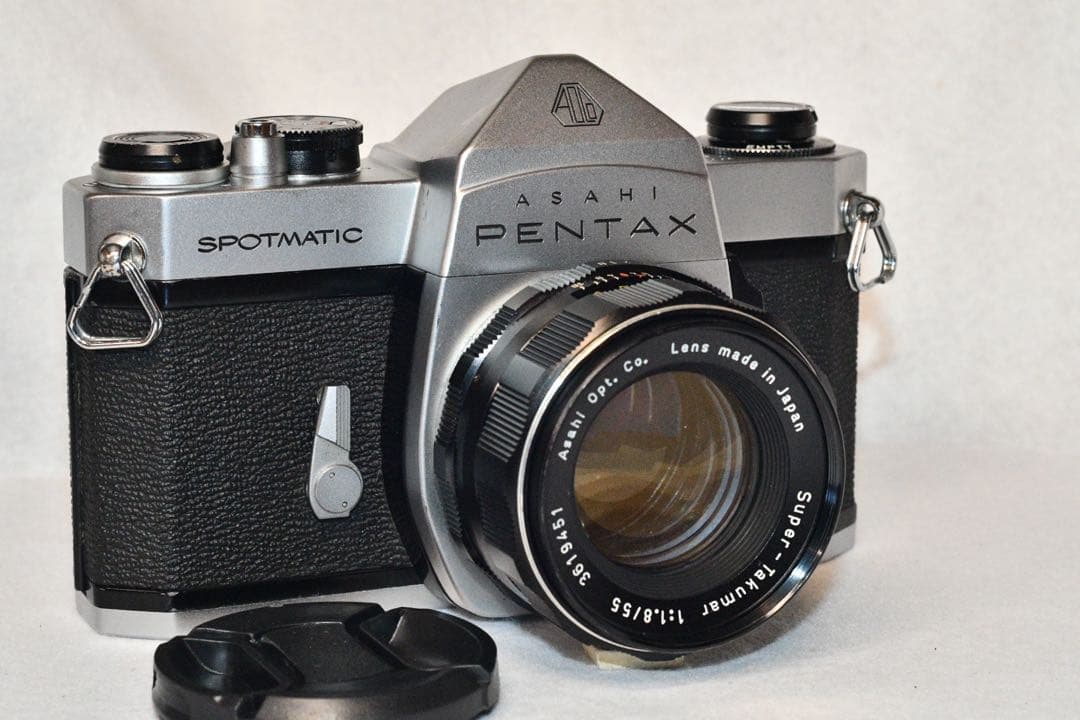 お値引き中 《動作品》pentax sp + 標準レンズ付きフィルムa296
