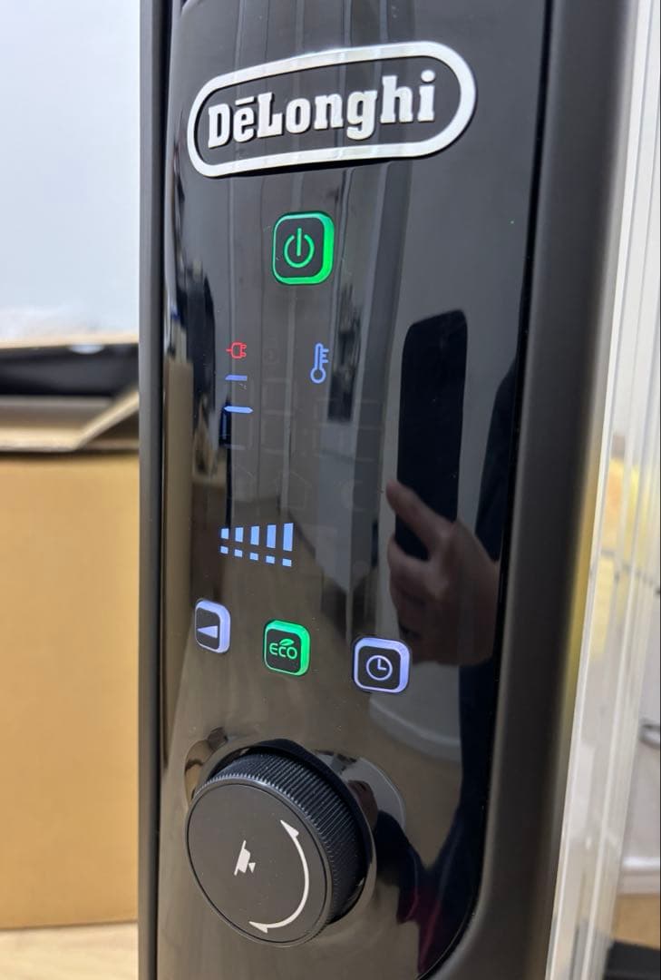 【美品】デロンギ マルチダイナミックヒーター MDHU15-BK リモコン付き