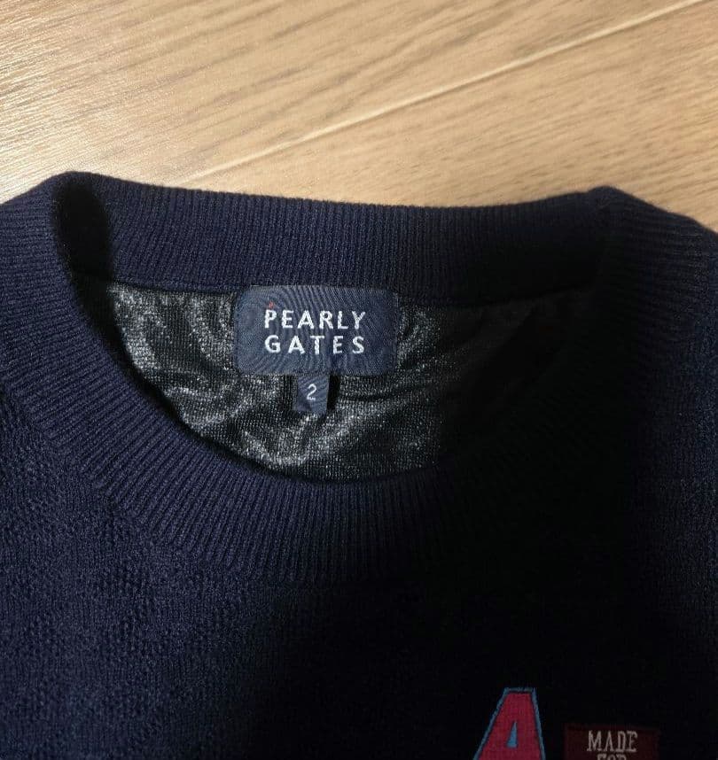 近年モデル❣️美品❣️PGパーリーゲイツニットセーター蓄熱裏地ブルゾン❣️2