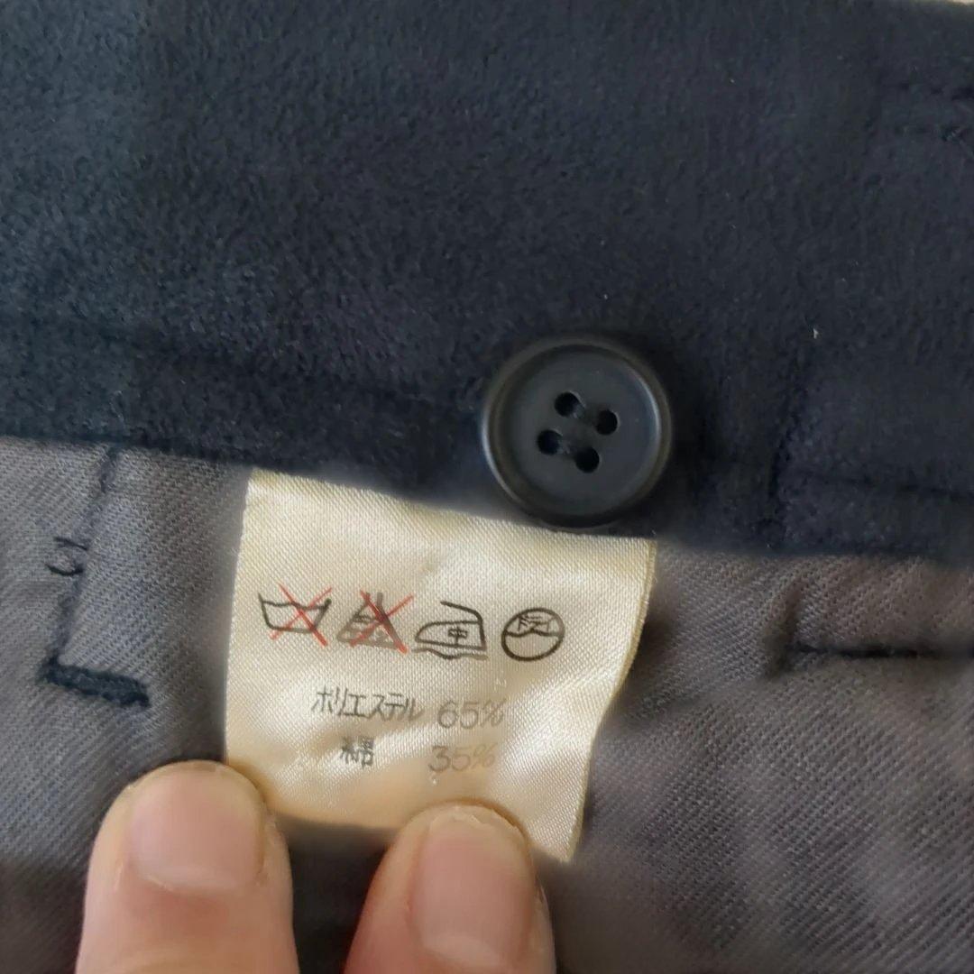 希少　issey miyake　イッセイミヤケ　筆タグ　パンツ　スエード調
