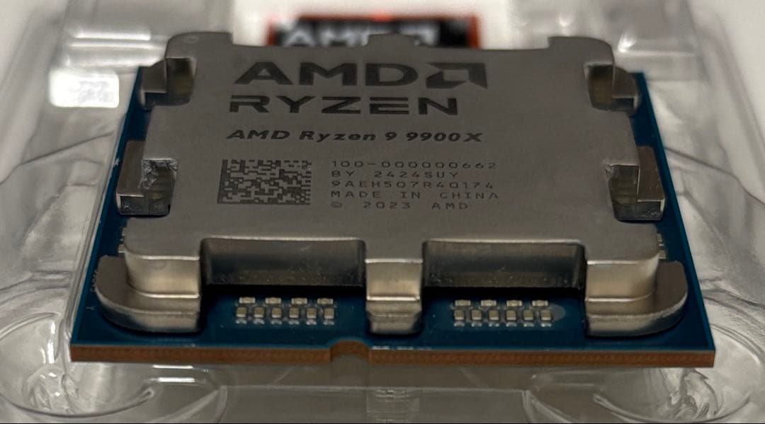 AMD Ryzen9 9900X 動作確認済み