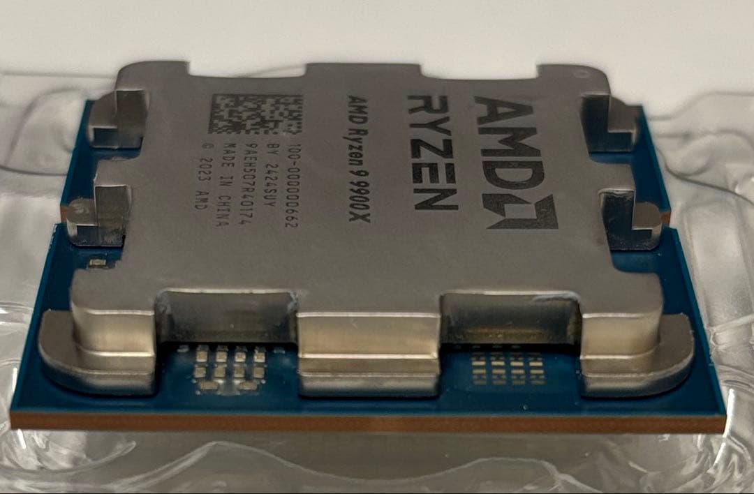 AMD Ryzen9 9900X 動作確認済み