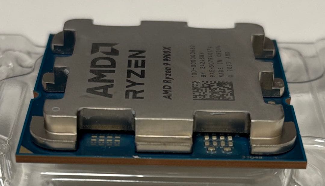 AMD Ryzen9 9900X 動作確認済み