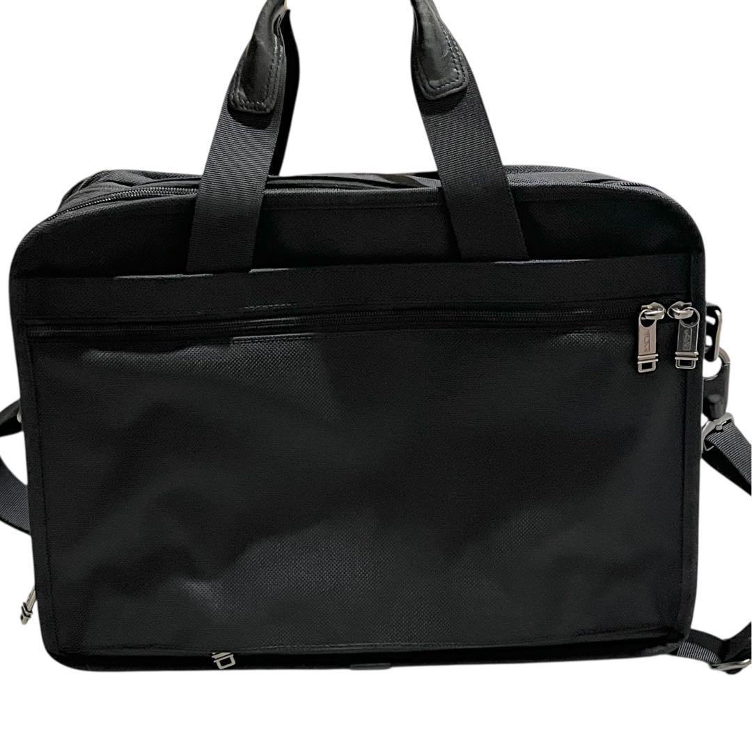 【美品】TUMIトゥミ ビジネスバッグ 2way 拡張式 ブラック
