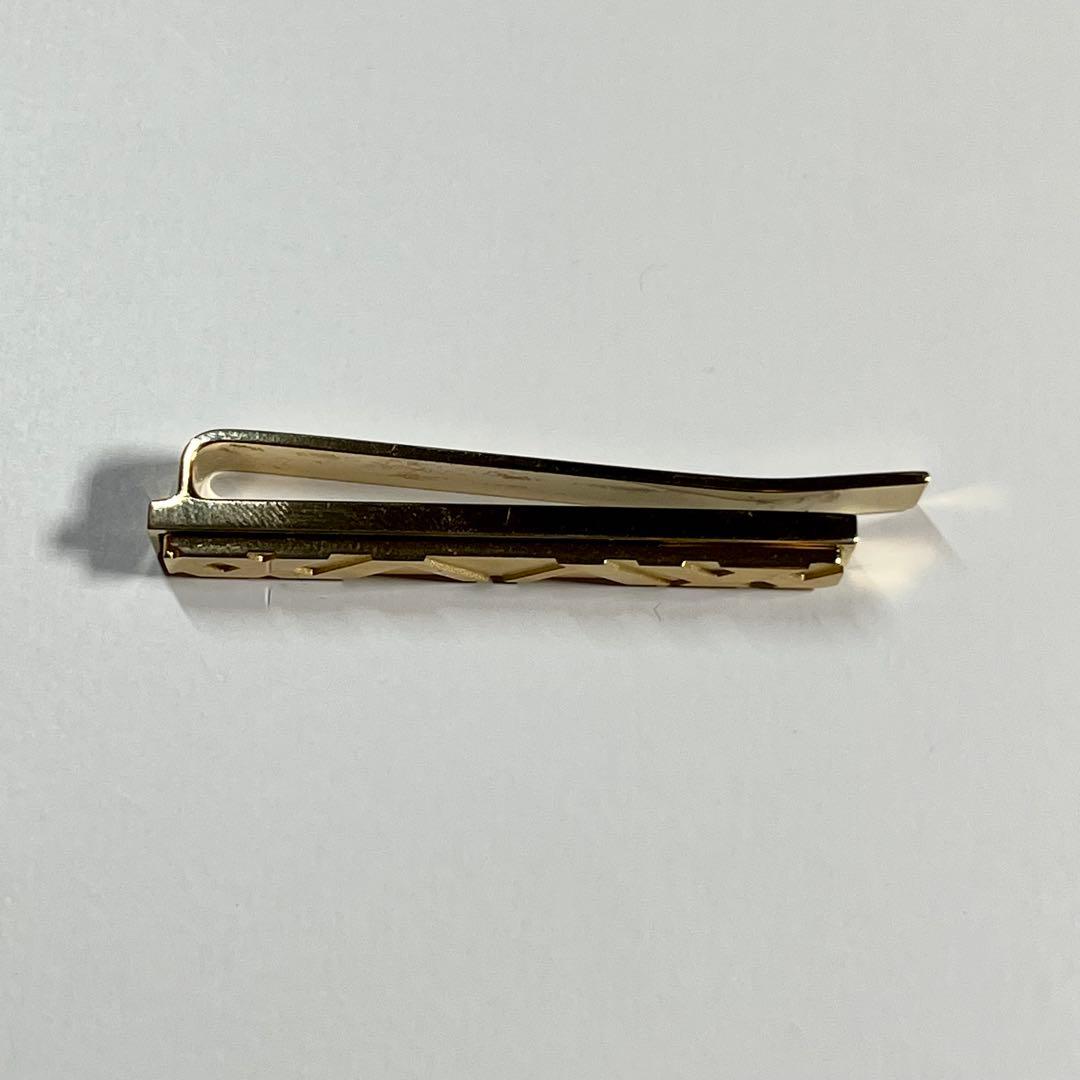 希少✨美品✨BURBERRY バーバリー ネクタイピン ノバチェック ゴールド