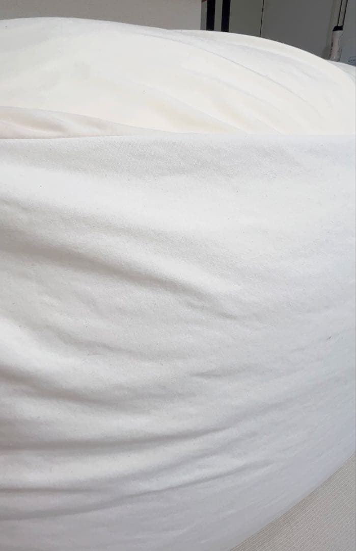 美品！無印良品 体にフィットするソファ 生成色 約65 x 65 x 43