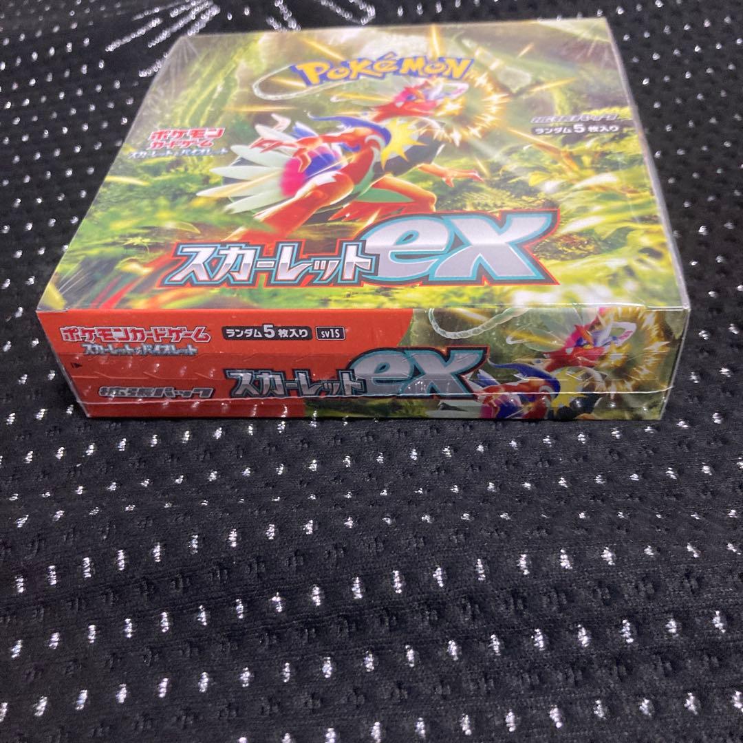 ポケモンカードゲーム スカーレットex 1BOX シュリンク付き