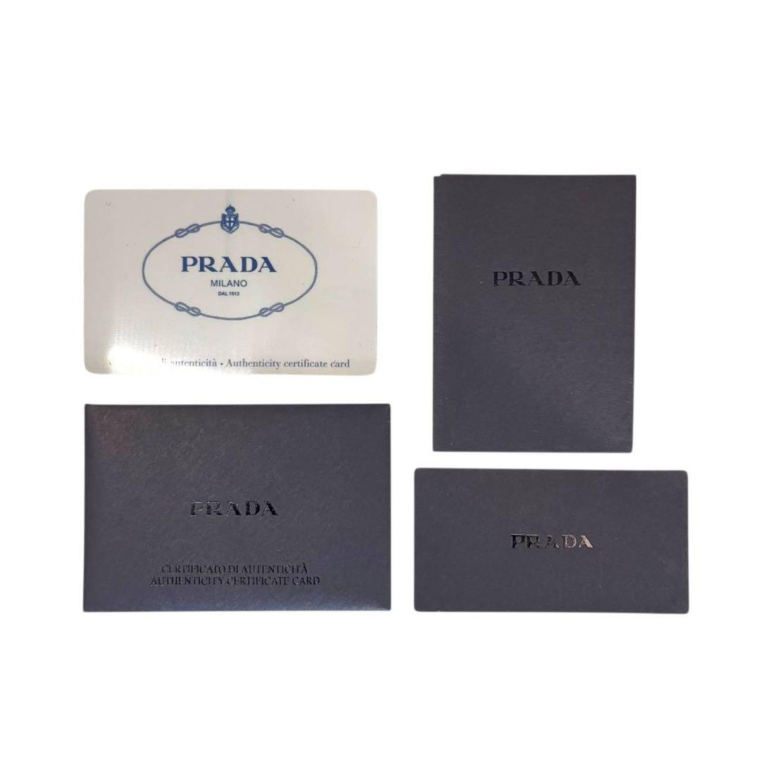 PRADA プラダ　ケース　オレンジ サフィアーノレザー　ミニ財布　46