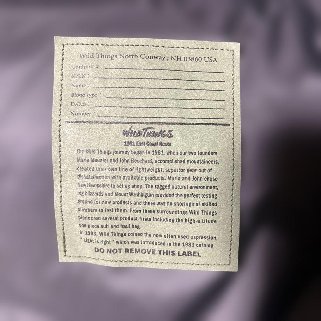 ジャケット・アウター wildthings SHORT MONSTER PARKA XL BLK