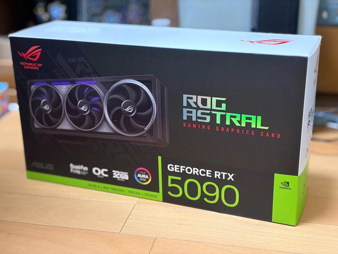 ASUS ROG ASTRAL RTX 5090 中古 (欠品あり)