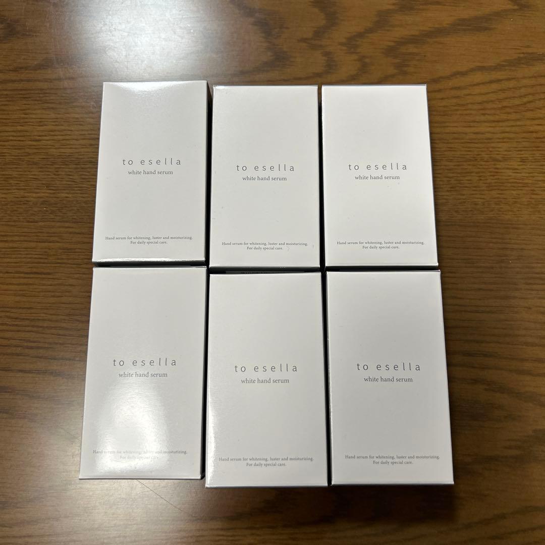 to esella トゥイセラ ホワイトハンドセラム 6個セット