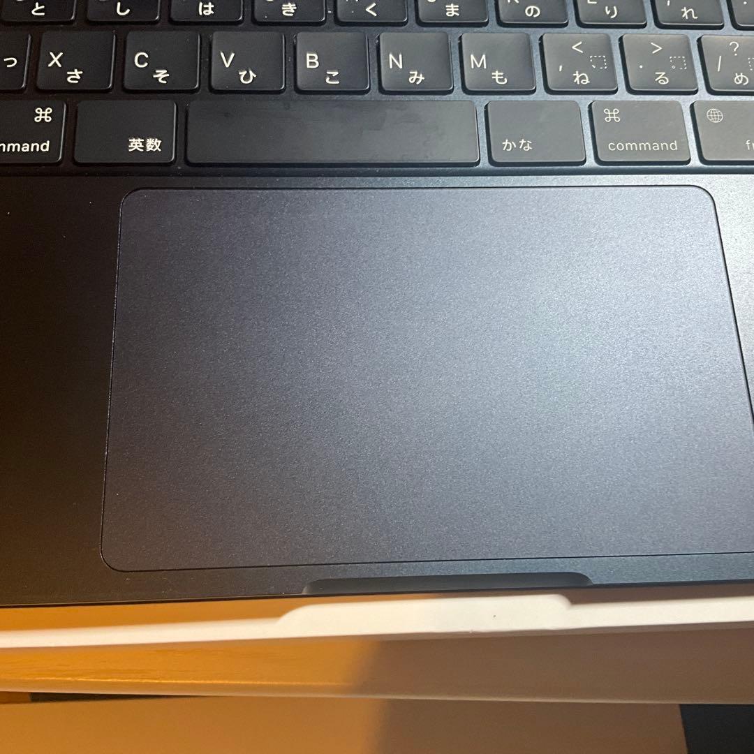 M2チップ搭載13型MacBook Air ミッドナイト　最大容量100%