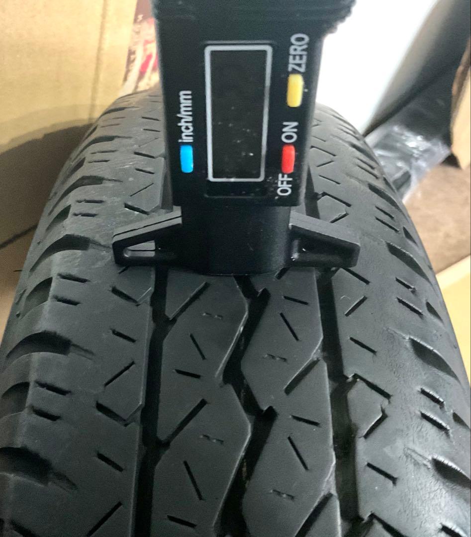 ブリヂストンK305 145 R12 LT タイヤホイール(KーLine)4個組