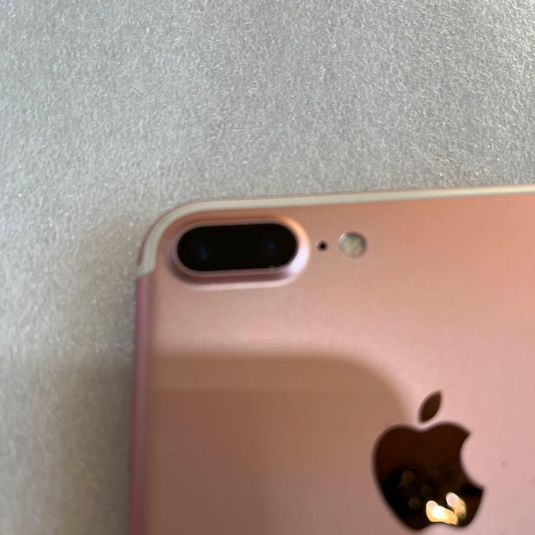 【極美品】iPhone7Plus 256G Rose Gold SIMフリー