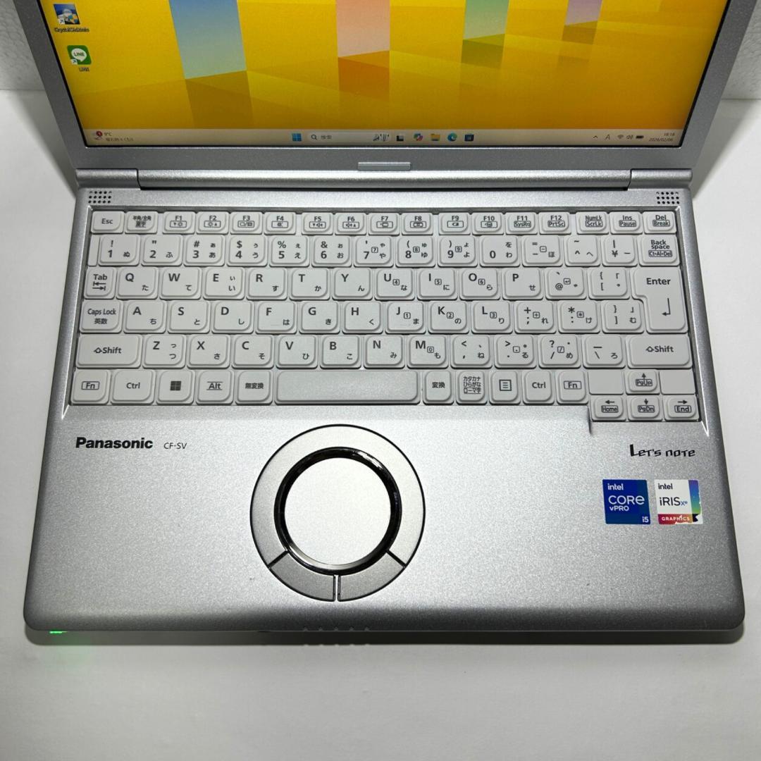 軽量爆速✨レッツノート SV1✨11世代i5×16GB×新品SSD512GB