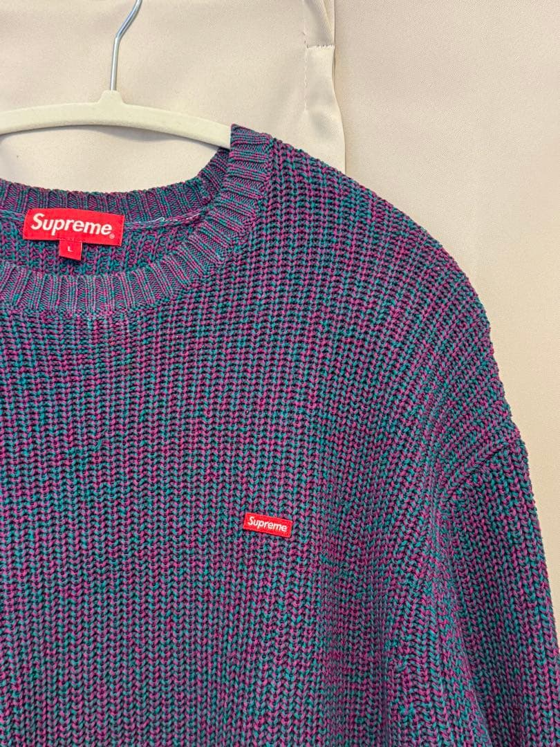 値下げ!! SUPREME Melange Rib Knit Sweater