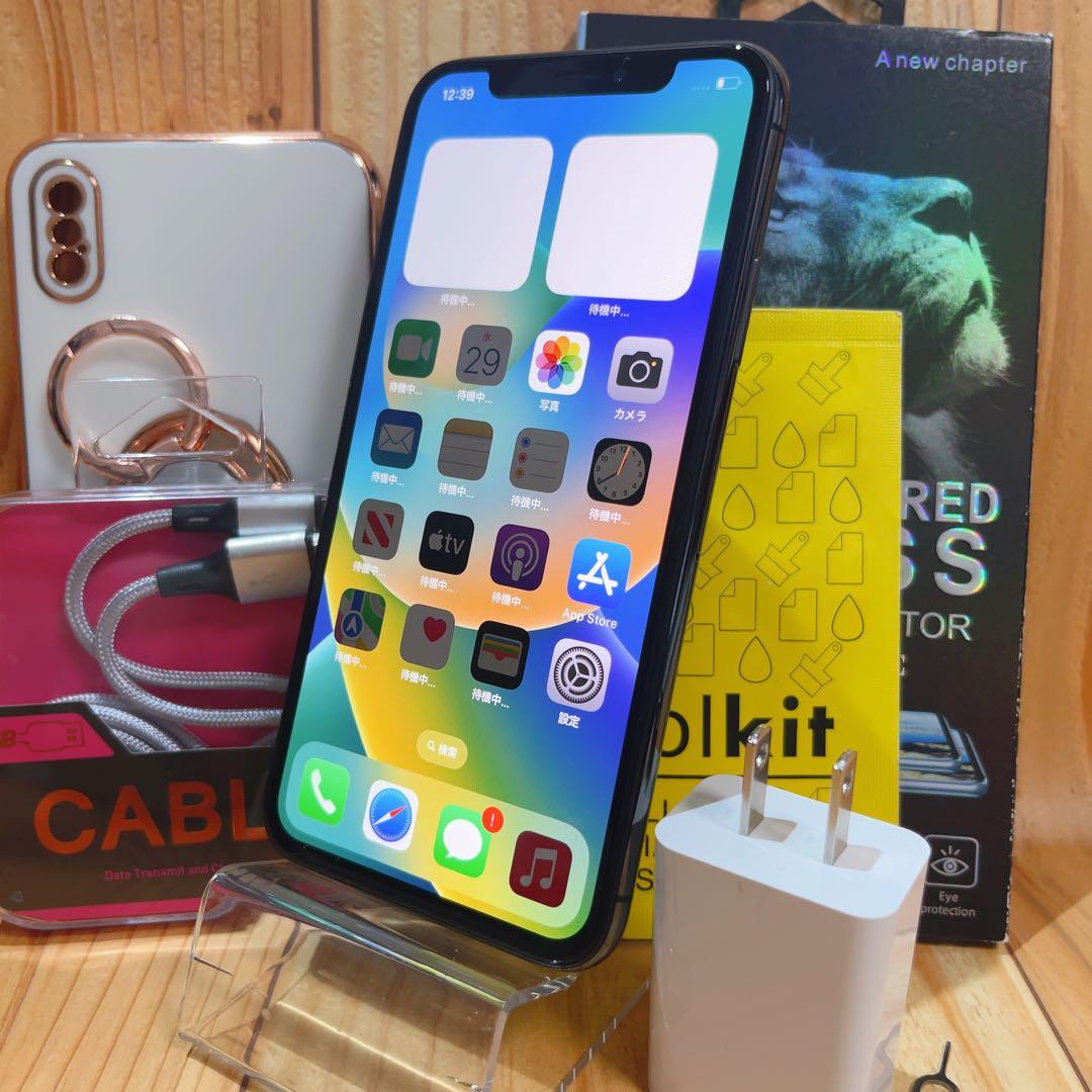 SIMフリー 本体 iPhone X 64 GB スペースグレイ 541