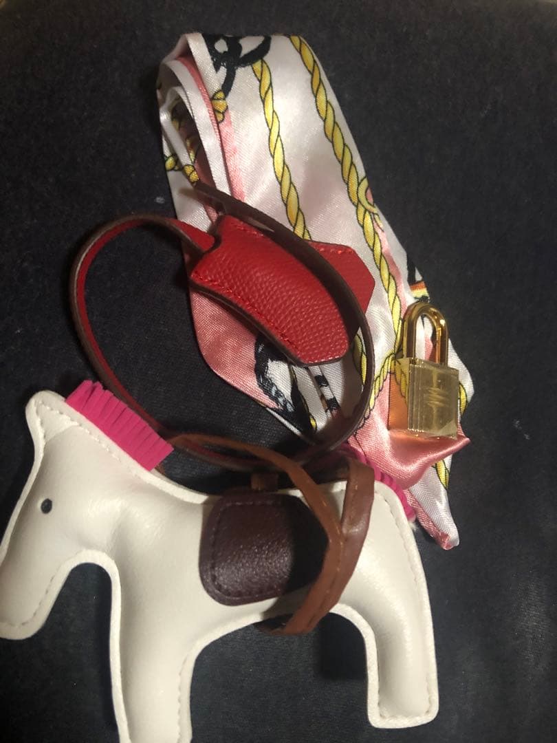 HERMES エルメス ノベルティ ハンドバッグ レッド バーキン25