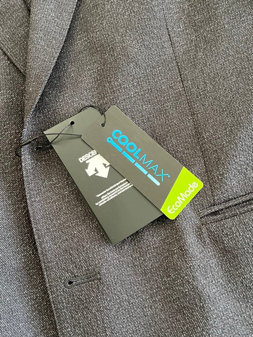 未使用 DESCENTE デサント スーツ セットアップ グレー系 BE4