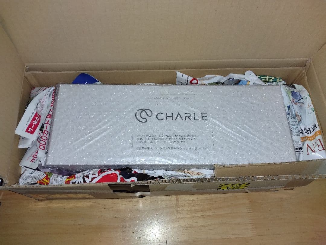 CHARLE ヘアアイロン ホワイト