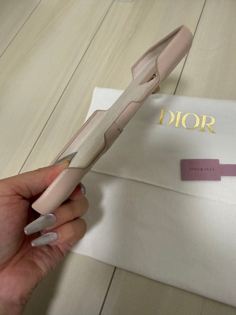 Dior キルティングレザー iPhoneケース