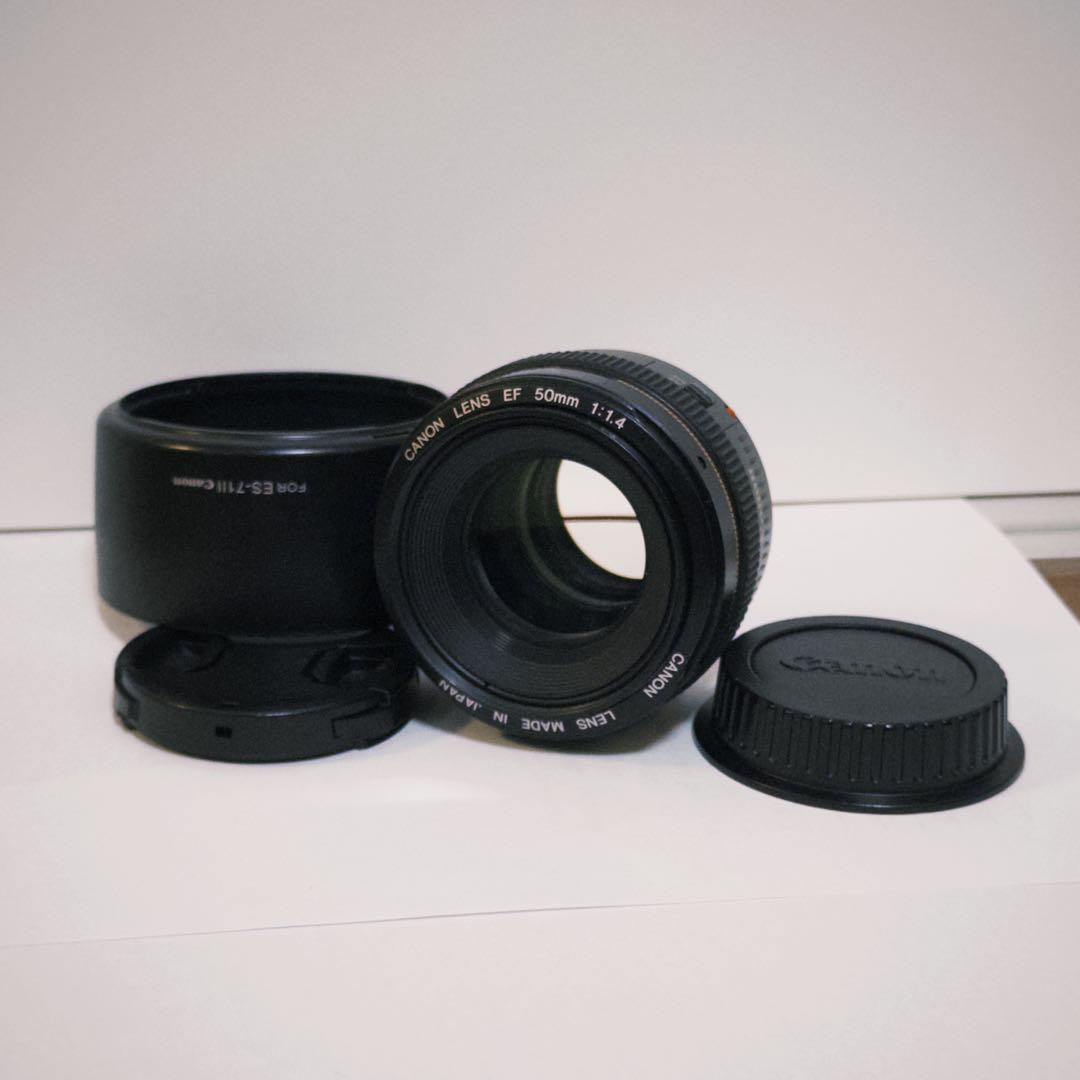 【美品】 キヤノン CANON EF 50mm F1.4 USM 作例あり
