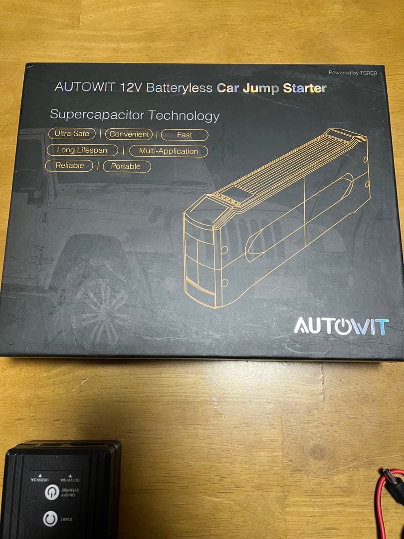 レオポン‼️Autowit コンデンサー　ジャンプスターター