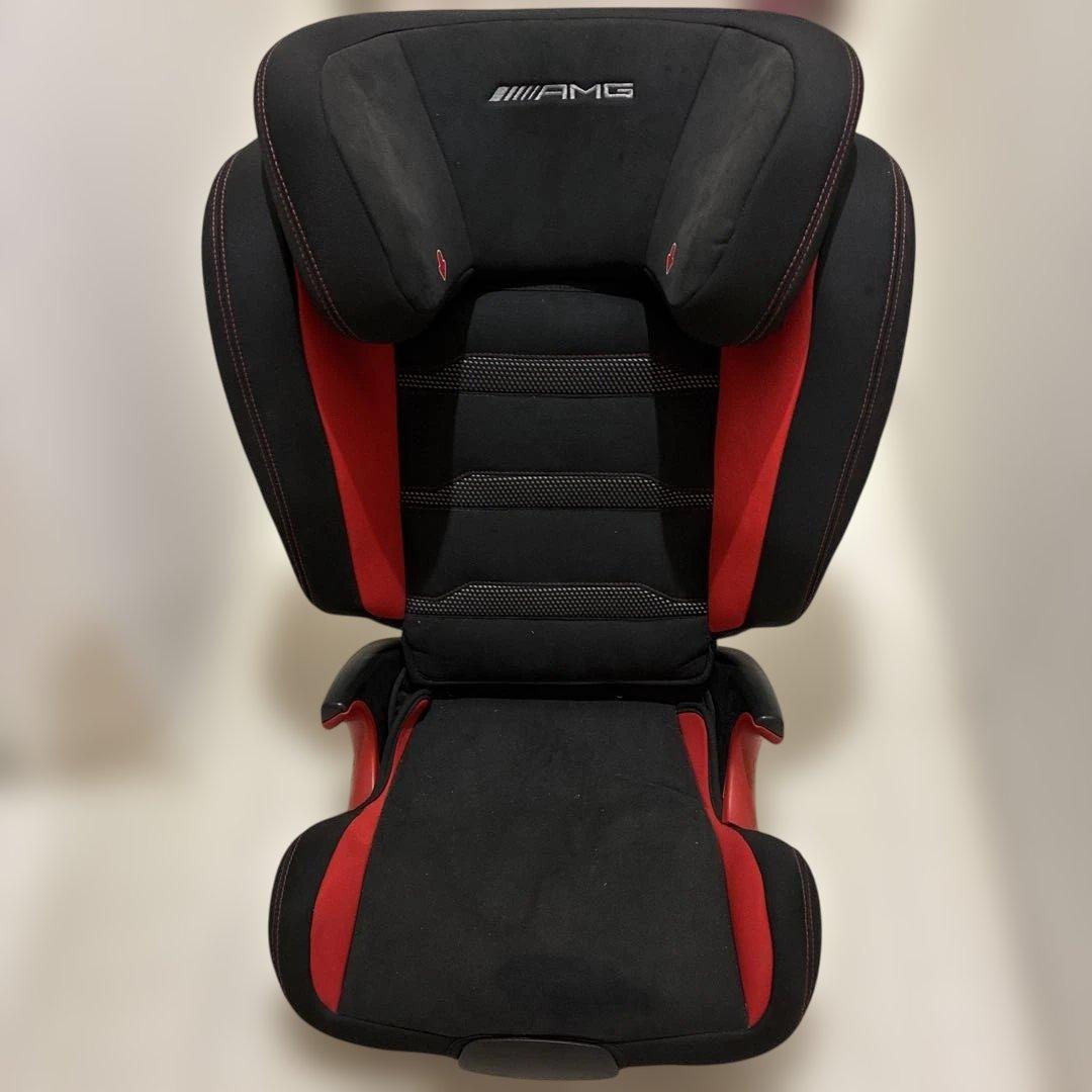 AMG メルセデス車用チャイルドシート ブラック/レッド