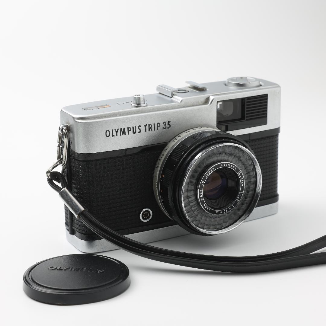 【整備済・美品】オリンパスTRIP 35 簡単操作 フィルムカメラ