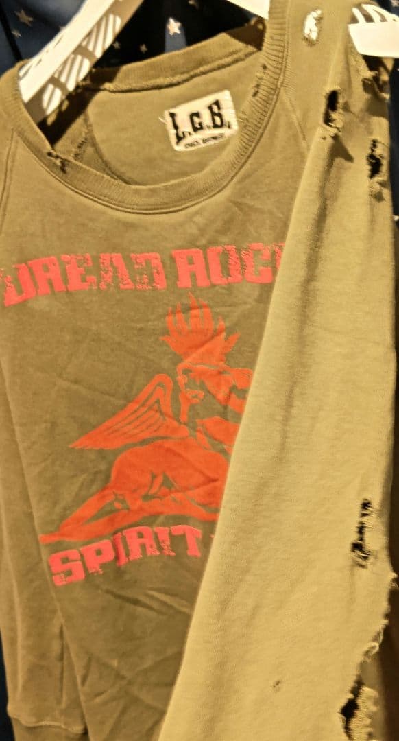 c*y様 L.G.B. LGB ルグランブルー ライオン ダメージ スウェット