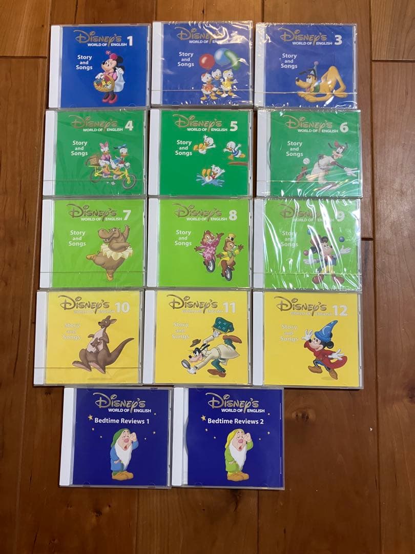 dwe 　メインプログラム　ステップバイステップ　絵本DVD CD セット