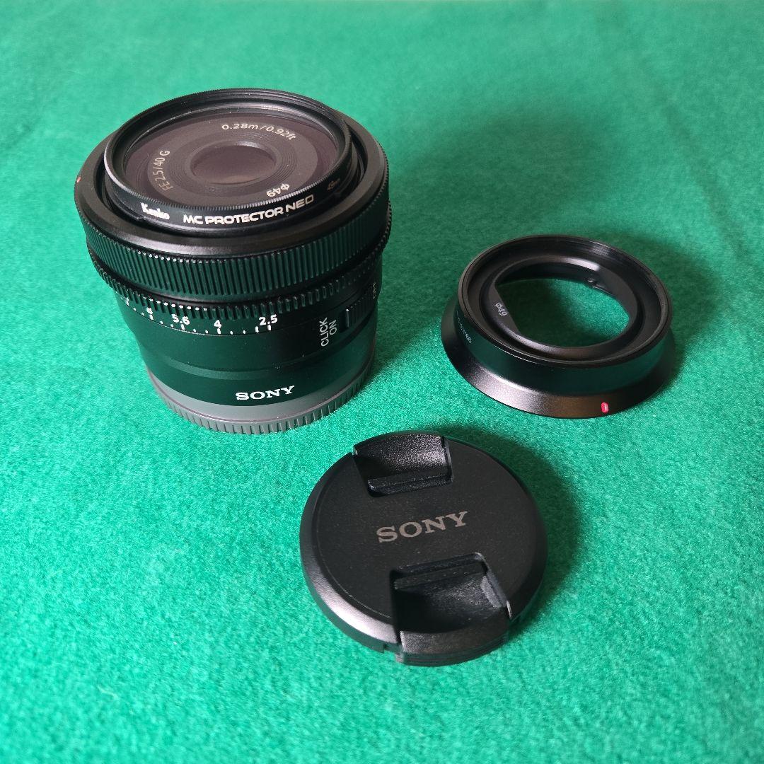 SONY FE 2.5/40 G レンズ　SEL40F25G
