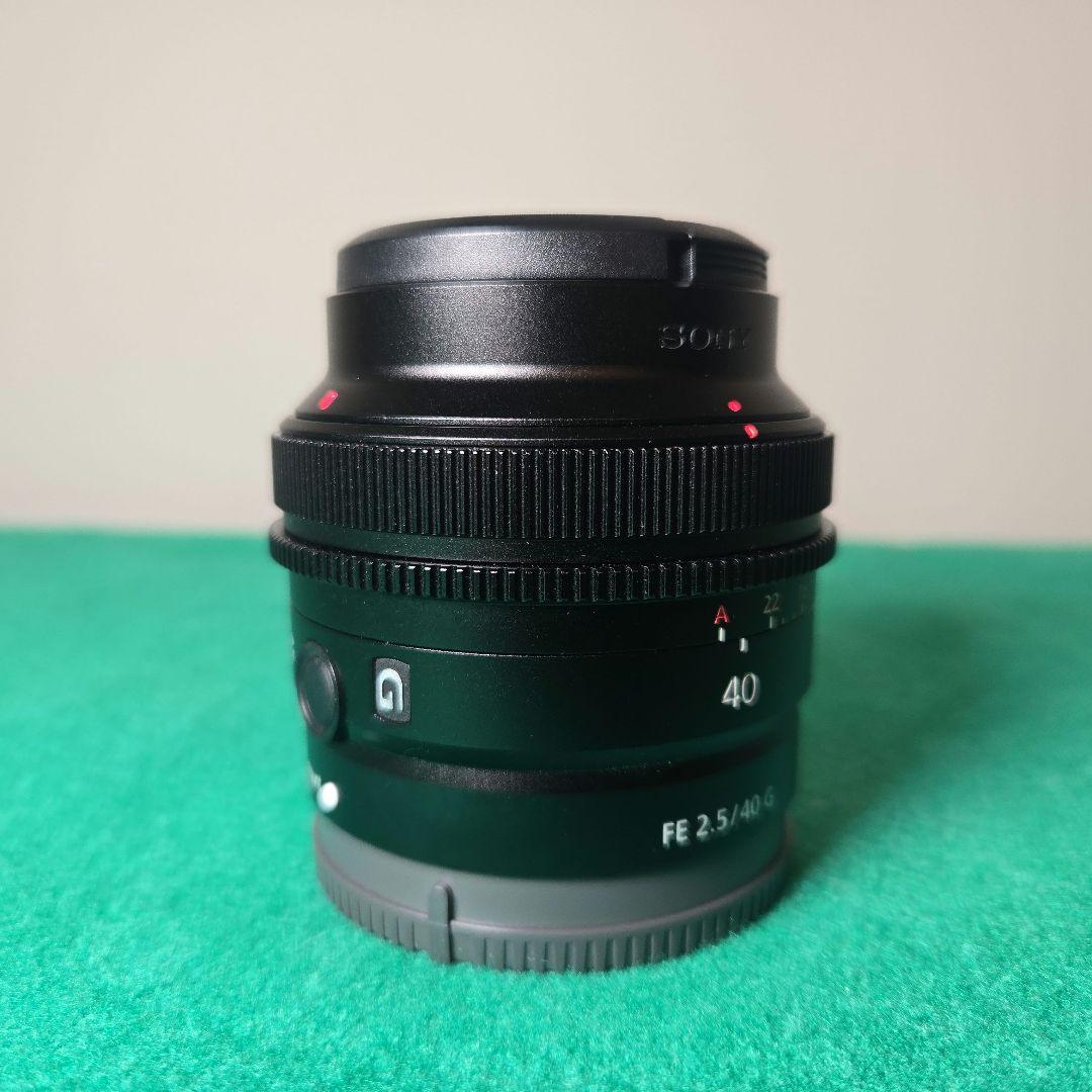 SONY FE 2.5/40 G レンズ　SEL40F25G