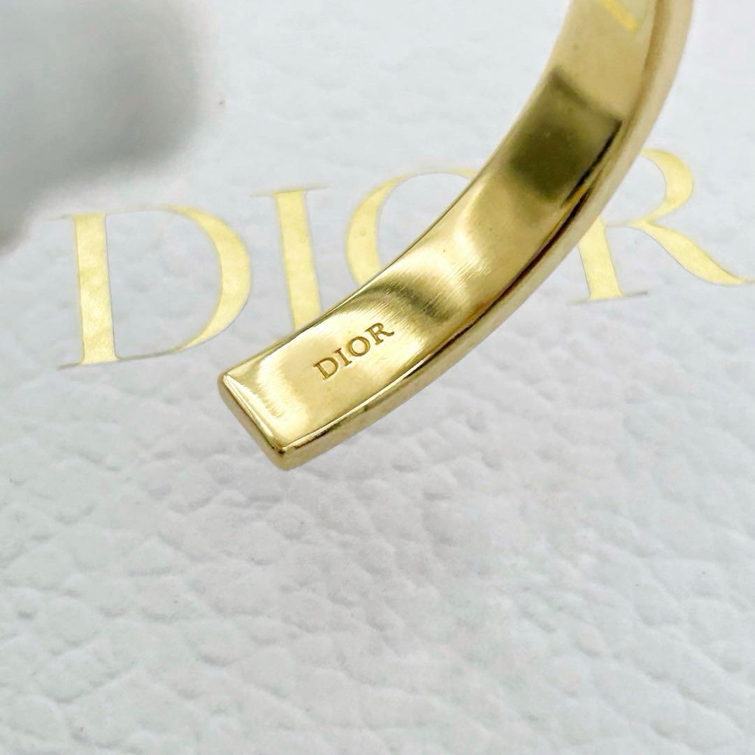 ✨現行・超美品✨DIOR CODE バングル ラッカー ゴールド ブレスレット