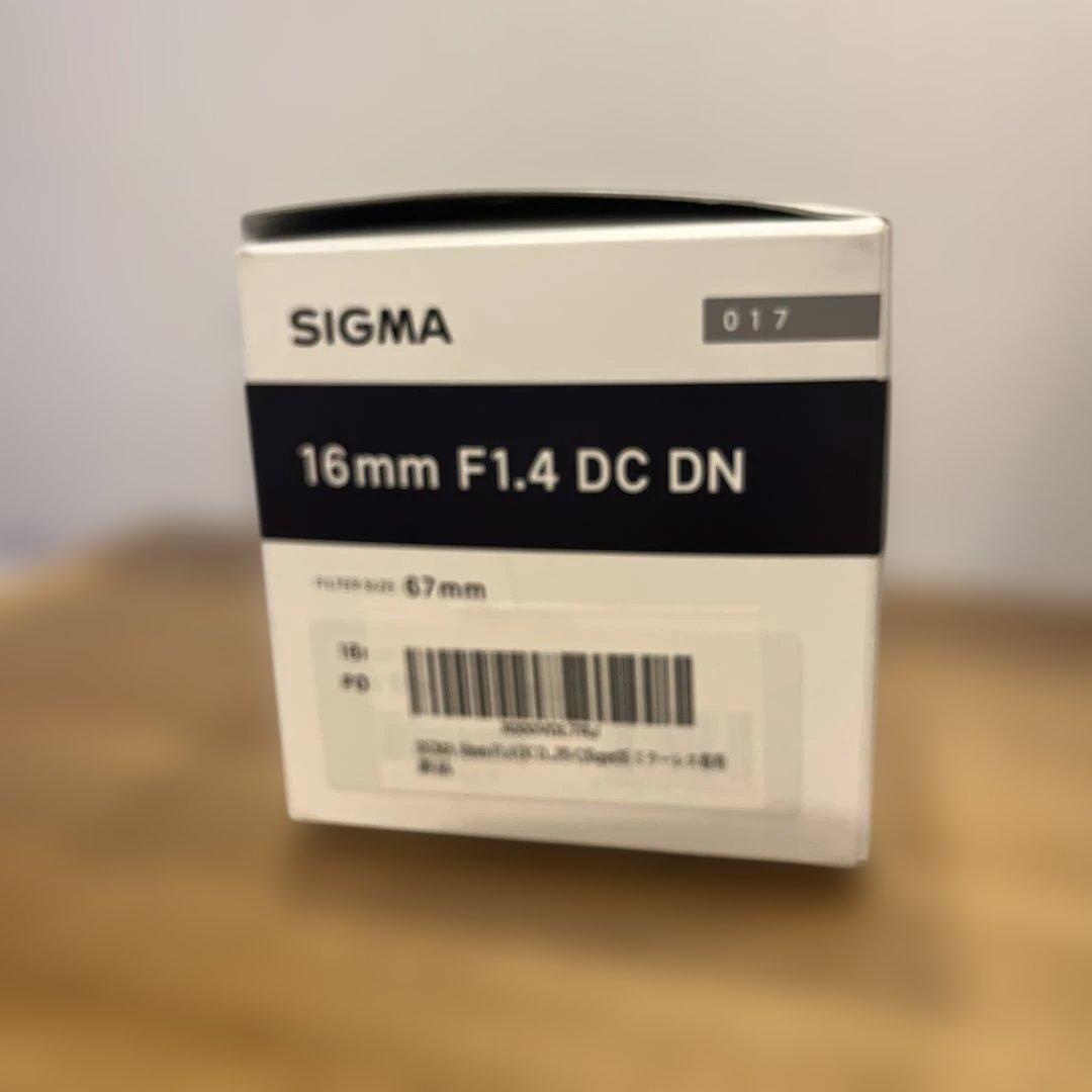 シグマ(Sigma) レンズ 16mm F1.4 DC DN