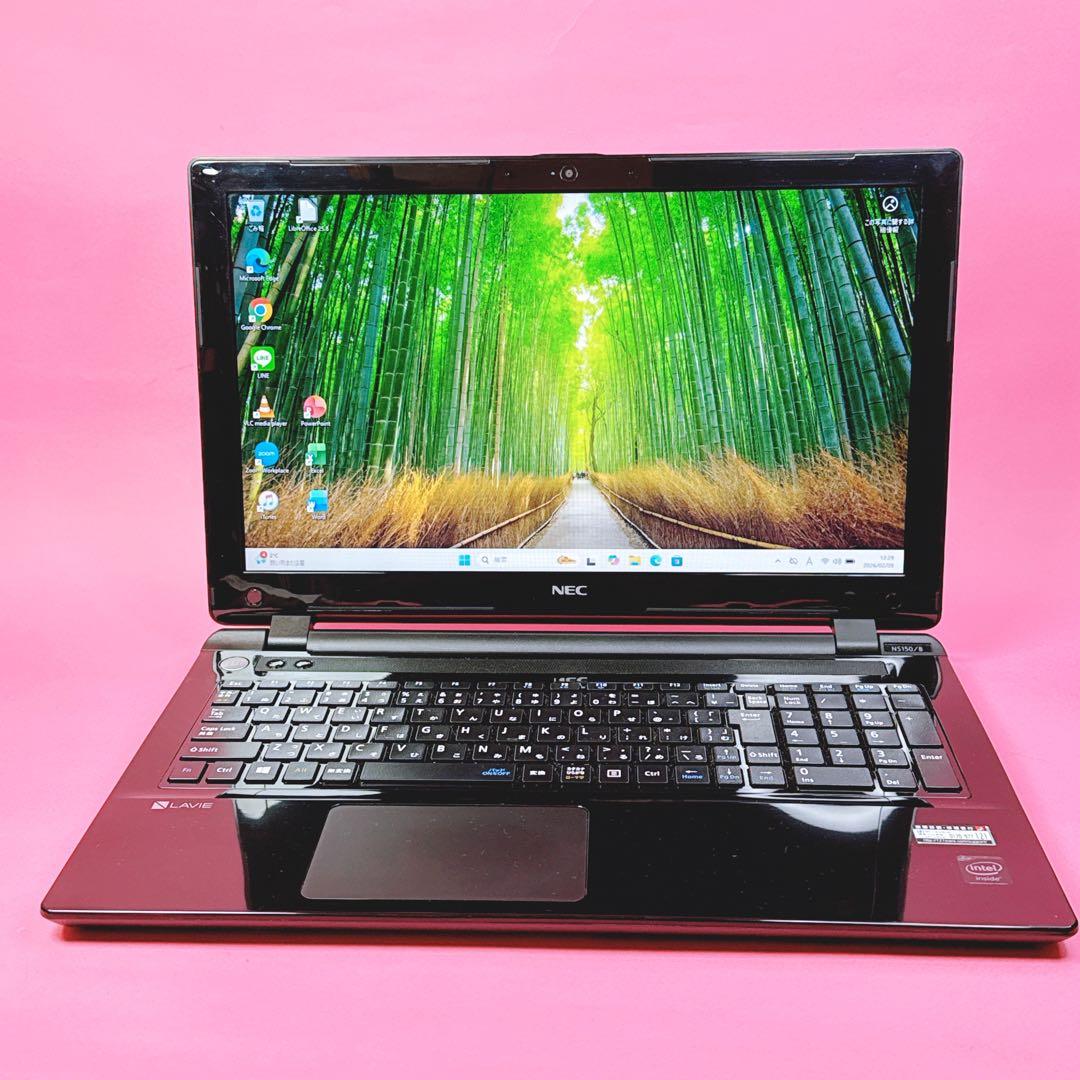 ワードエクセル⭐️新品SSD×16GB windows11 ノートパソコン カメラ