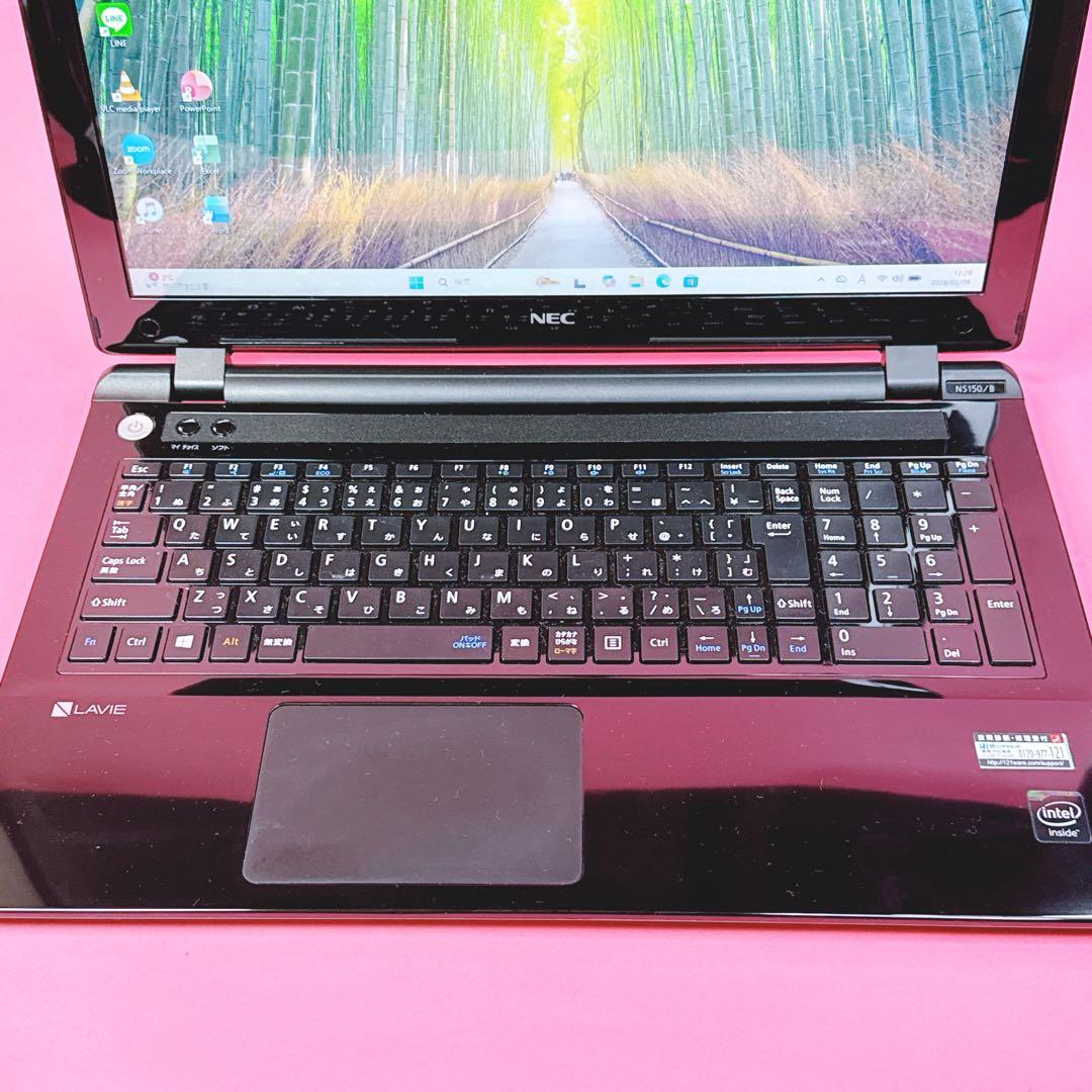 ワードエクセル⭐️新品SSD×16GB windows11 ノートパソコン カメラ