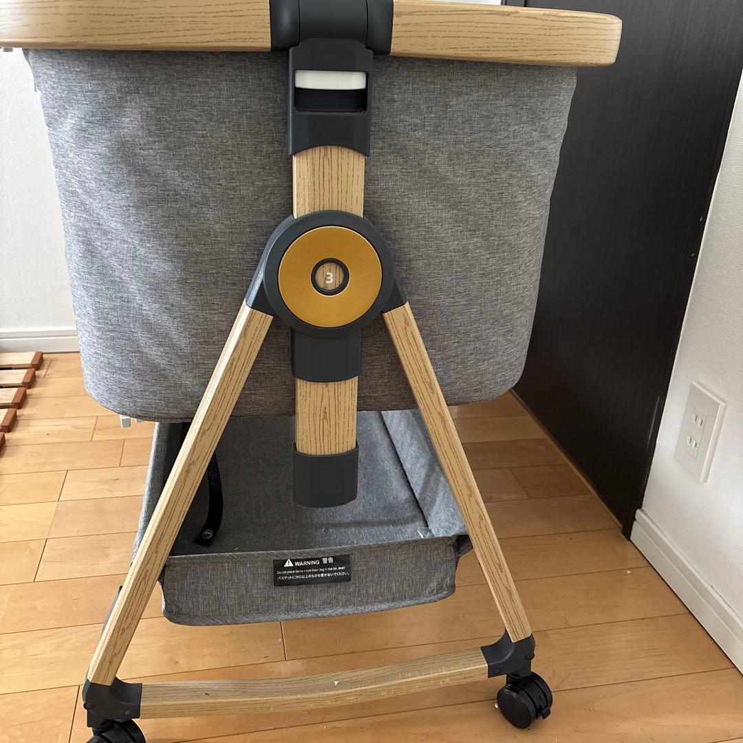 最終価格【美品】ベビーベッド　hzdmj 添い寝　持ち運び　コンパクト