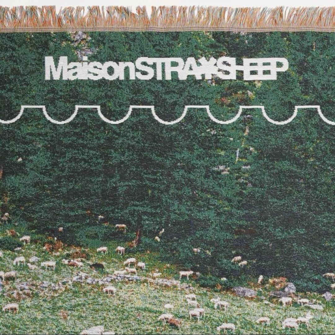【新品未使用】MAISONSTRAYSHEEP STRAYSHEEP RUG