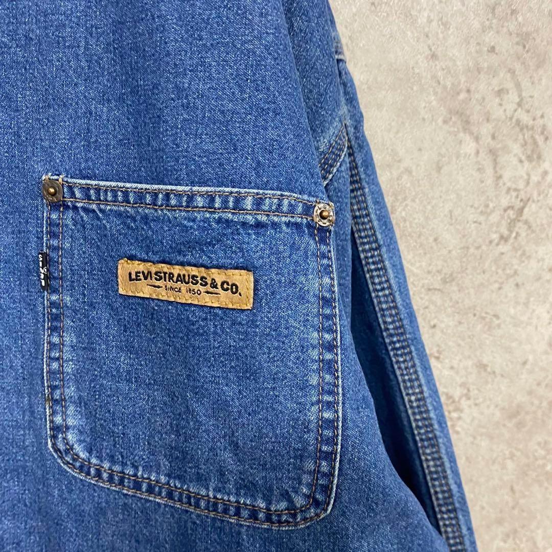 US古着◆リーバイス カバーオール デニムジャケット メンズ2XL